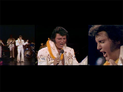 Simulation of 2013 ALOHA FROM HAWAII: 40TH ANNIVERSARY EDITION image on an old-style 4:3 television